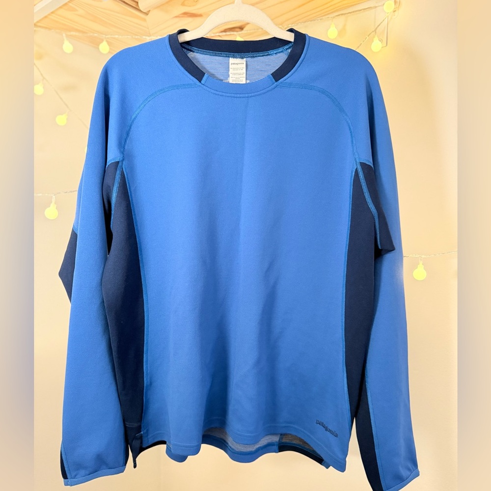 🌾 Patagonia‎ 80% Moreno Wool Performance Long-sleeved Crewneck